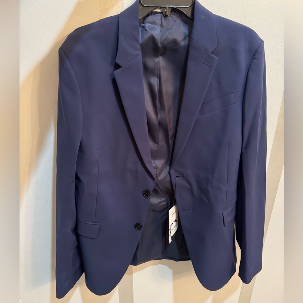 Men’s Navy Zara Blazer Size 38
